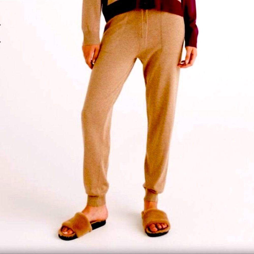 Loft Camel Jogger Sweatpants